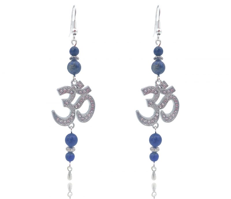 boucles d'oreille lapis lazuli