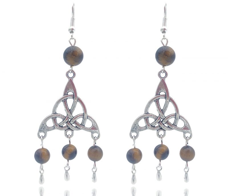 Boucles d'oreilles triquetra