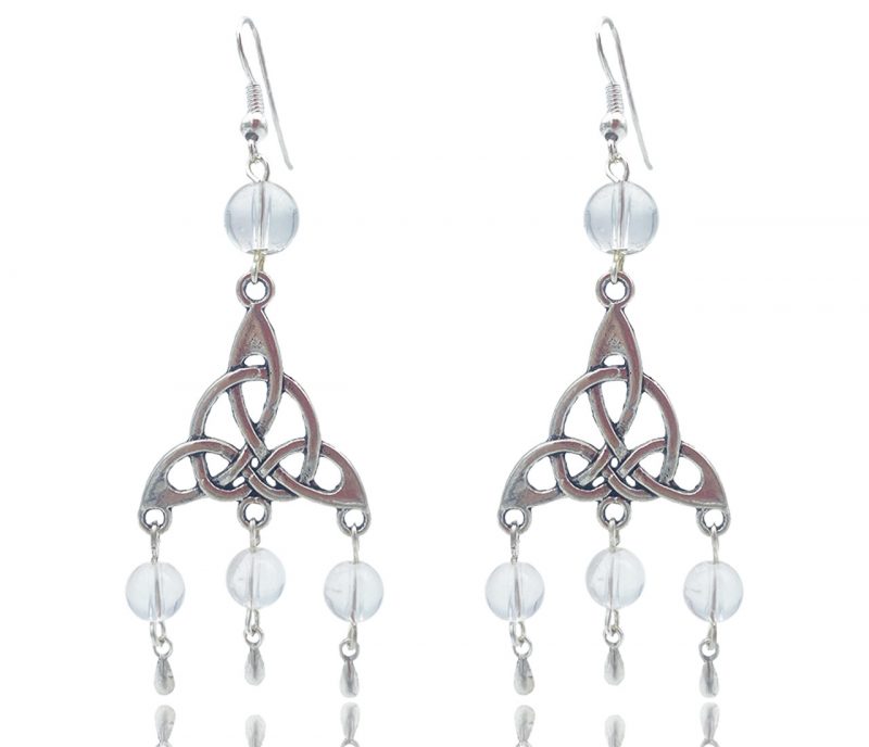 Boucles d'oreilles triquetra