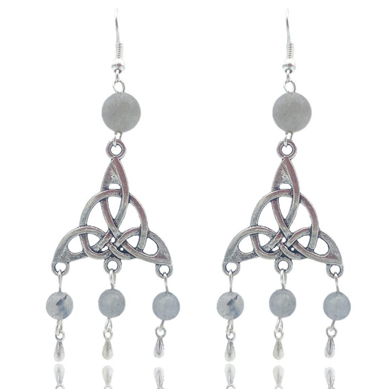 Boucles d'oreilles triquetra