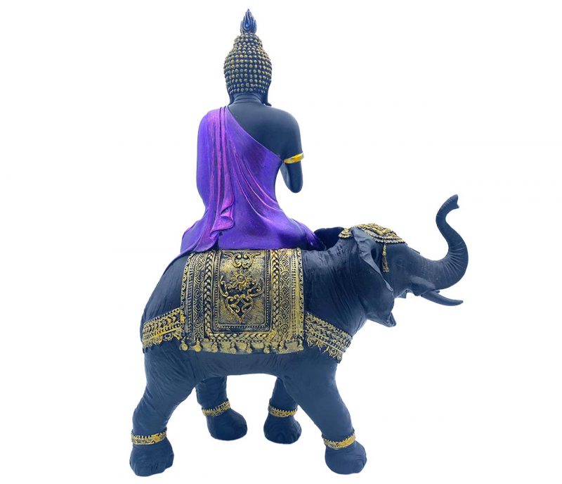 Bouddha sur éléphant