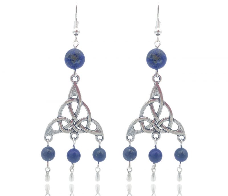 Boucles d'oreilles triquetra