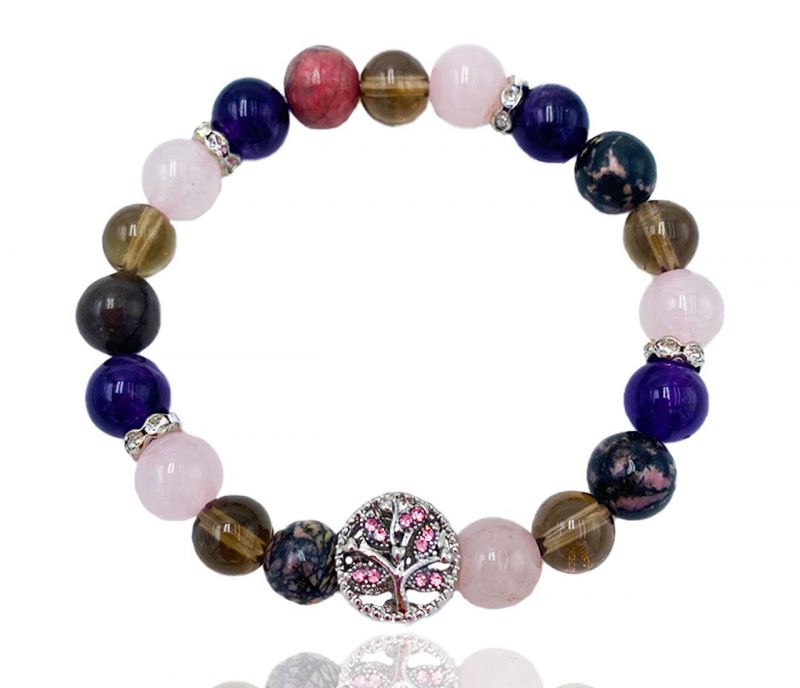 bracelet pierre naturelle deuil