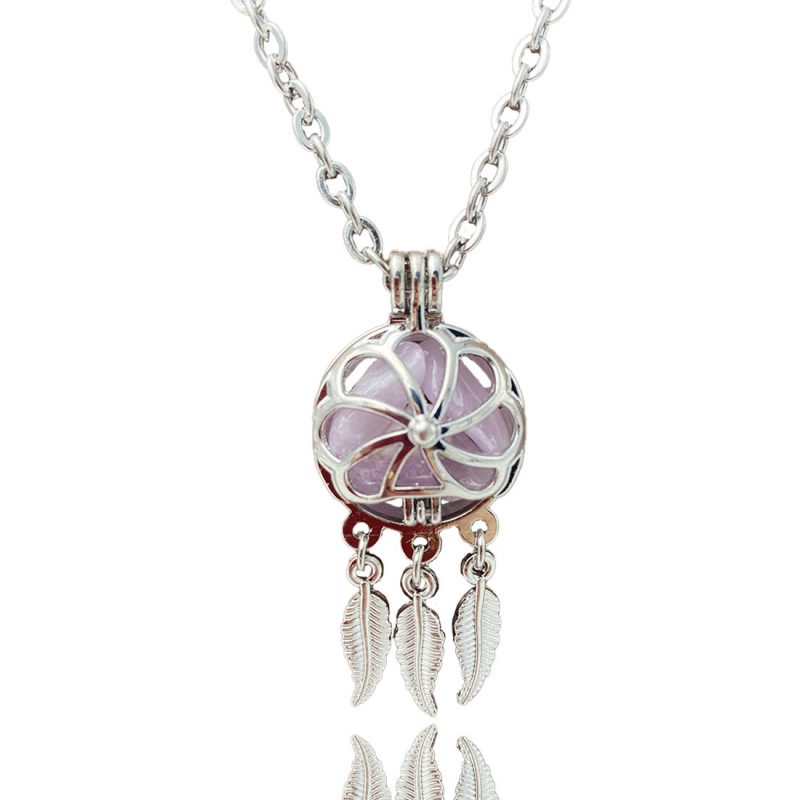Collier attrape reve kunzite