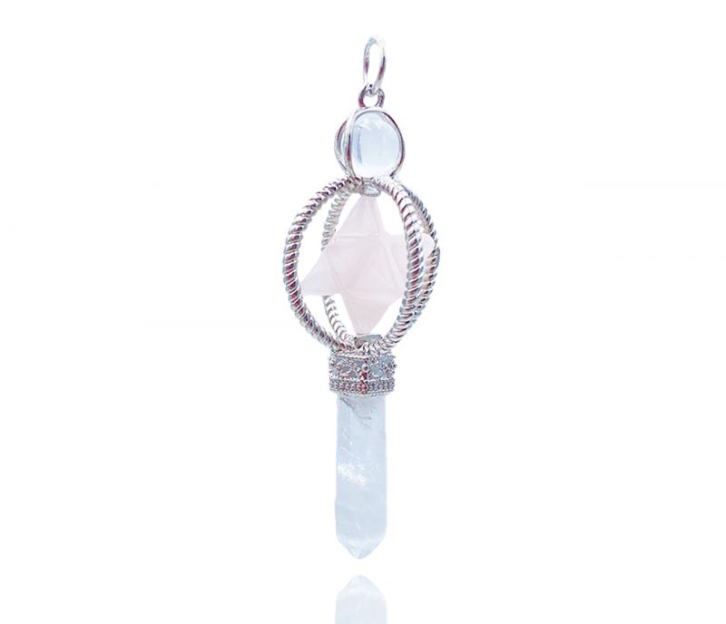 Pendule quartz rose