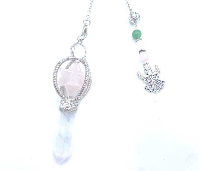 Pendule quartz rose