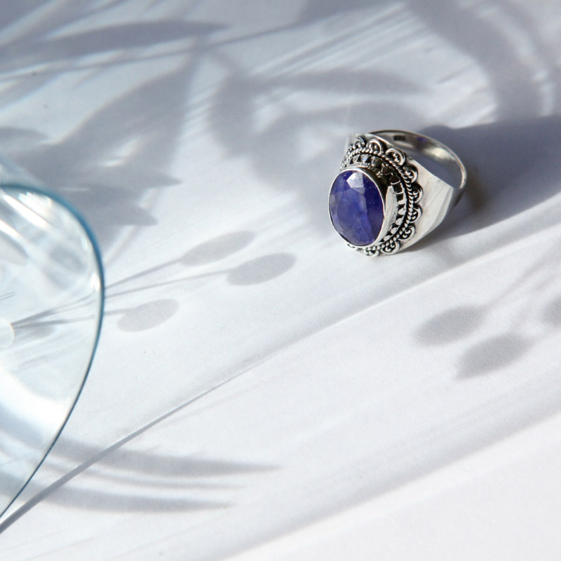 Bague lapis Lazuli