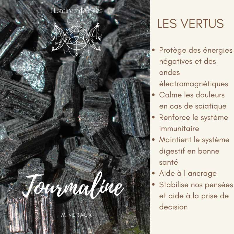 Tourmaline noir vertus