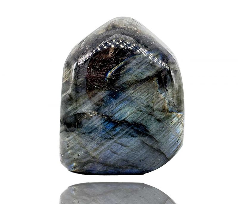 Labradorite pierre grise et bleue vertus