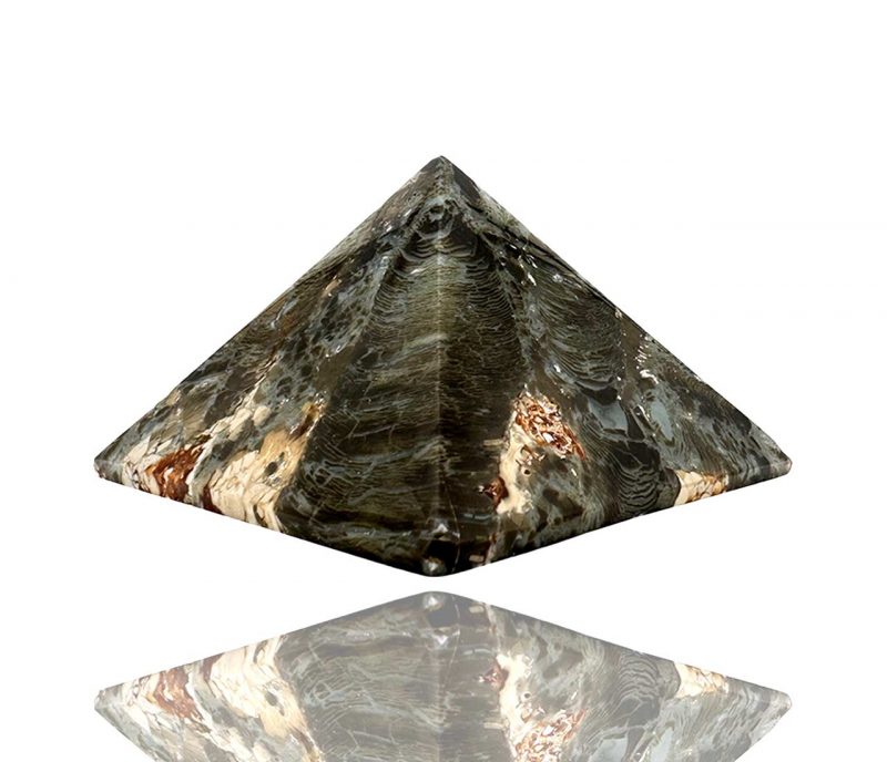 pyramide jaspe polychrome pierre aux vertus et propriétés