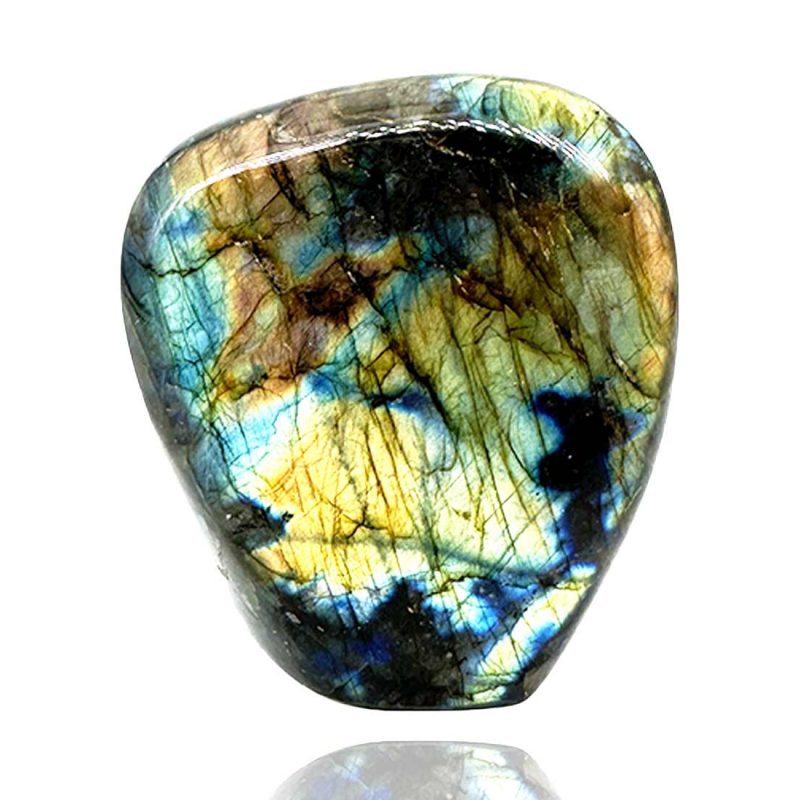 labradorite vertus grise et bleue