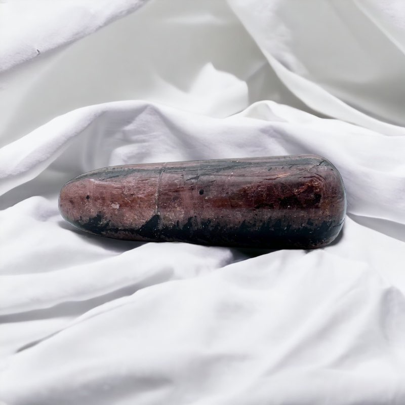 Bâton de soin & massage en Chiastolite