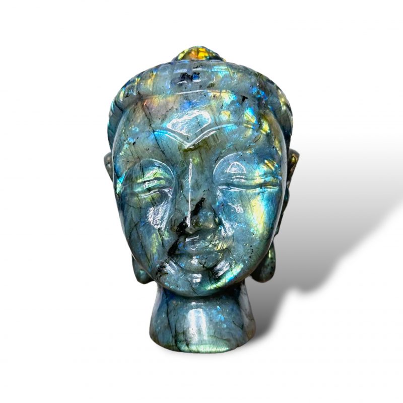 tête bouddha Labradorite